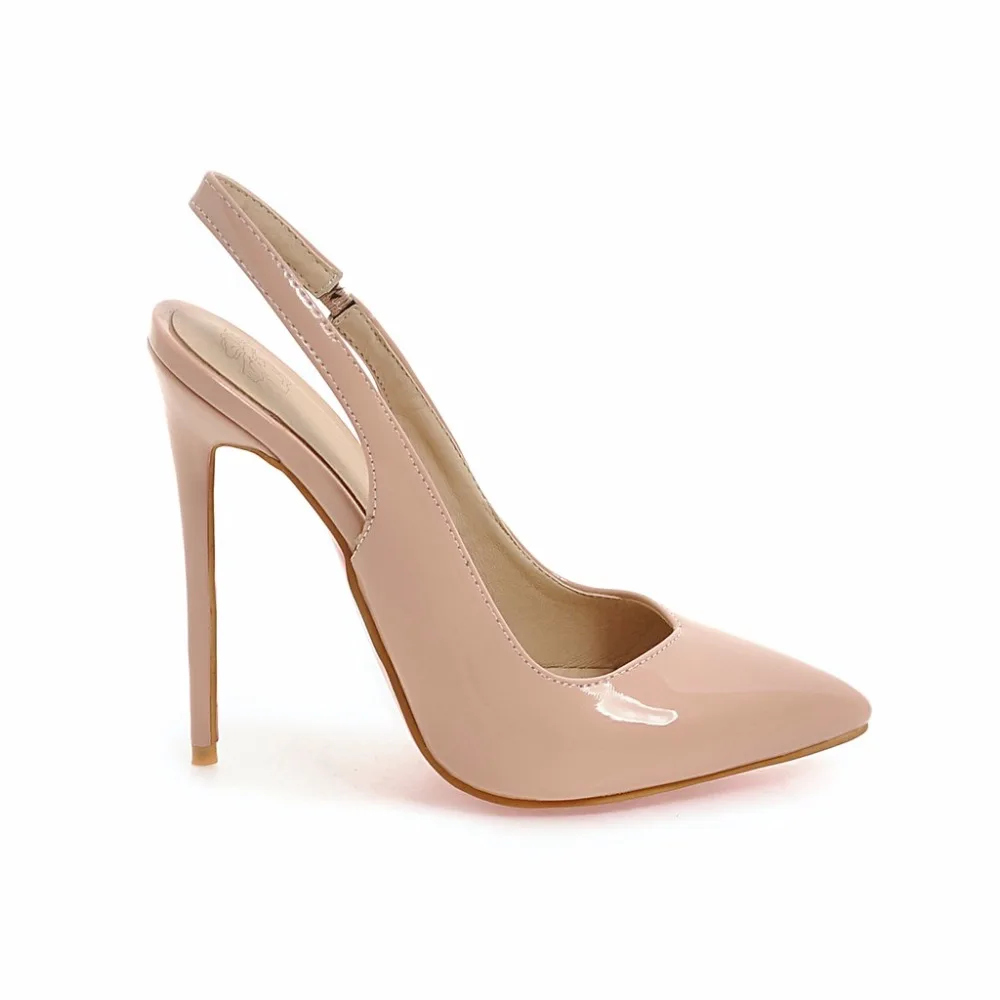 Большие размеры 33-48 распродажа пикантные Летние босоножки с острым носком