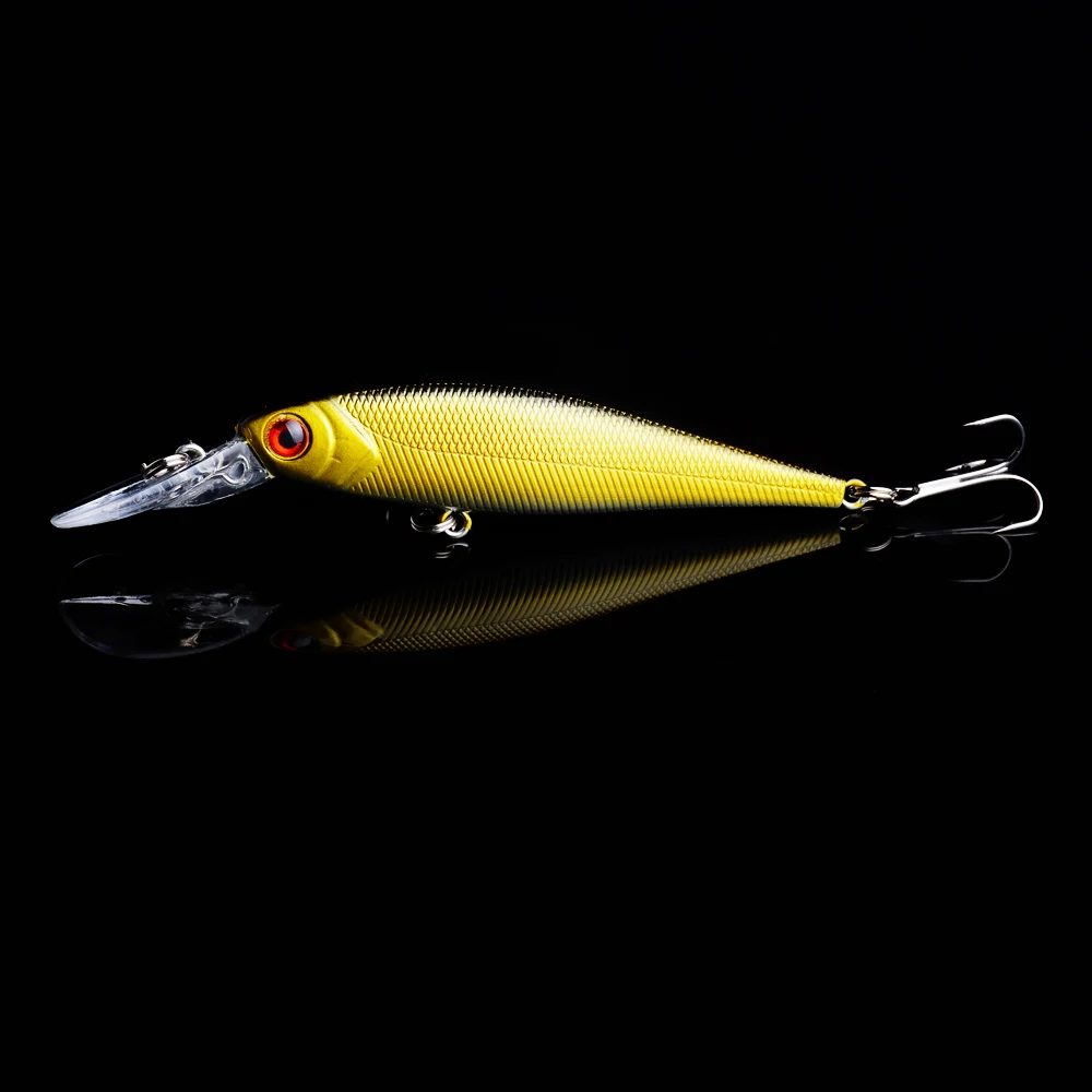 

1PCS Sinking Slowly Fishing Lure 9g/10cm Man-made Hard Bait Bionic 3D Eyes Carp Wobbler Crankbaits Fishing Tools