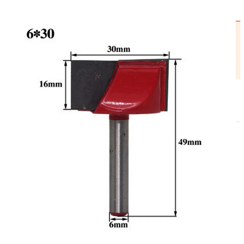 6mm Shank CNC Cleaning Bottom Router Bit 3D Woodworking Tungsten Milling Cutter Disposable Cutting Surface Smooth Wood | Инструменты