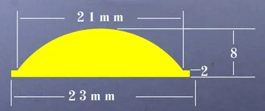 23MM 18 мм 20 22 23 25 28, 29 мм, маленького размера, круглой формы с диаметром 32 мм 34 мм 36 37,5 40,6 42 45 50 мм полиметилметакрилатные линзы Q5 T6 U2 U3 L2 зум светодиодный вспышка светильник велосипед светильник - Цвет: 23MM