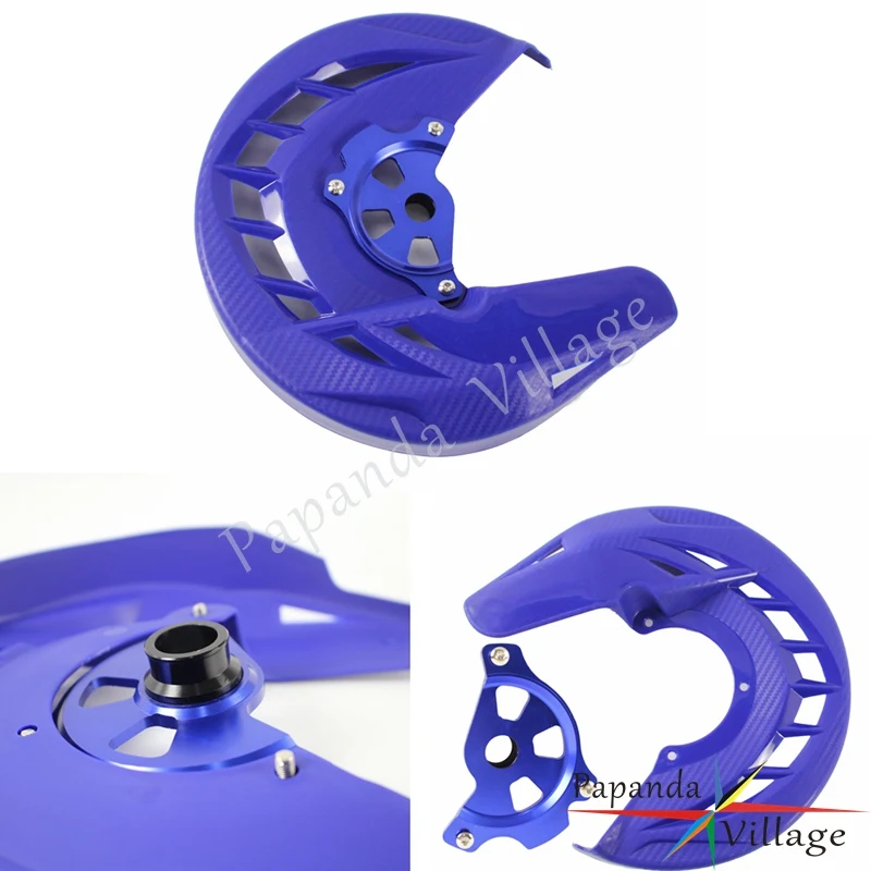 Синяя защитная накладка Papanda на передний тормозной диск мотоцикла для Yamaha YZ125 125X