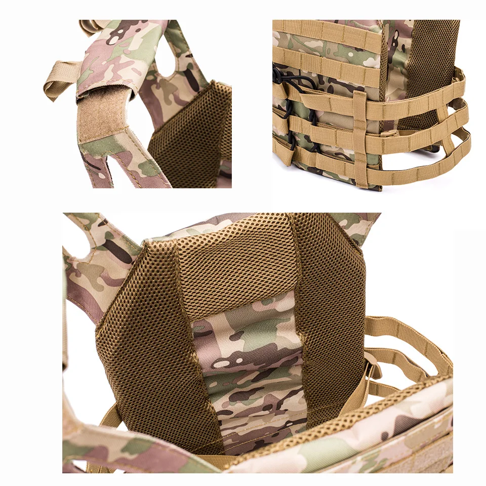 TV01 JPC 600D Охотничий Тактический жилет военный Molle Plate Carrier страйкбол Пейнтбол CS открытый защитный легкий жилет