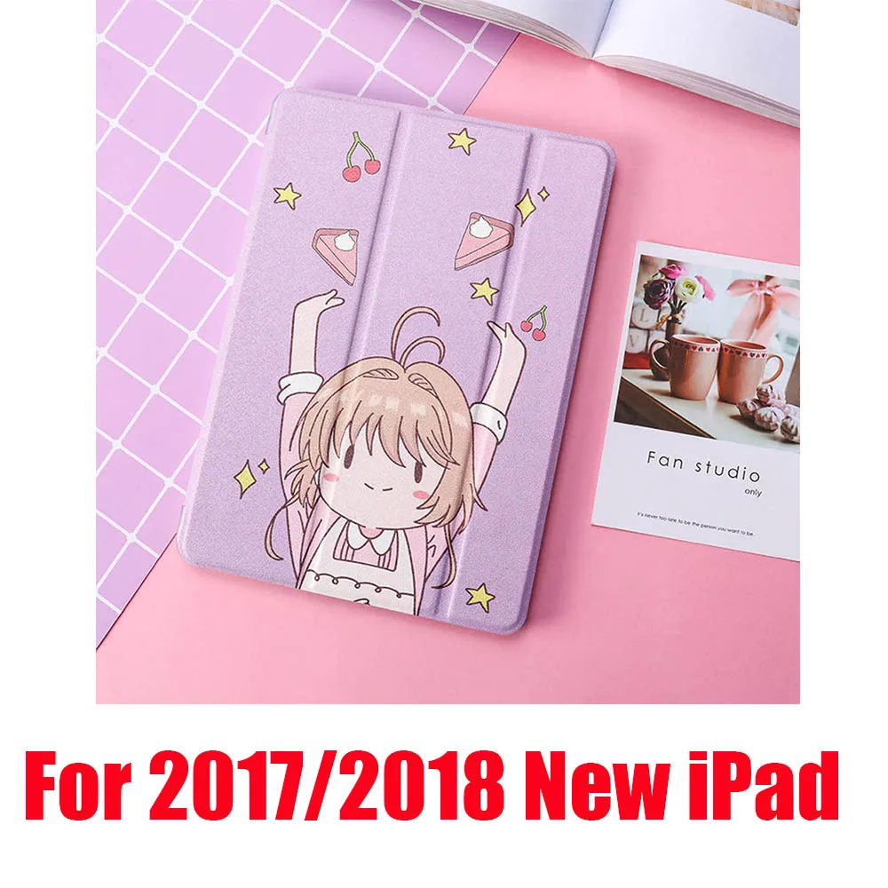 Purple 2017 2018 New Чехол для iPad 2/3/4 Mini 1 iPad 5 Air iPad iPad 10,5 Pro 9,7 Мягкий противоударный пылезащищенные силиконовые милый пленка с полным покрытием - Цвет: Purple 2017 2018 New