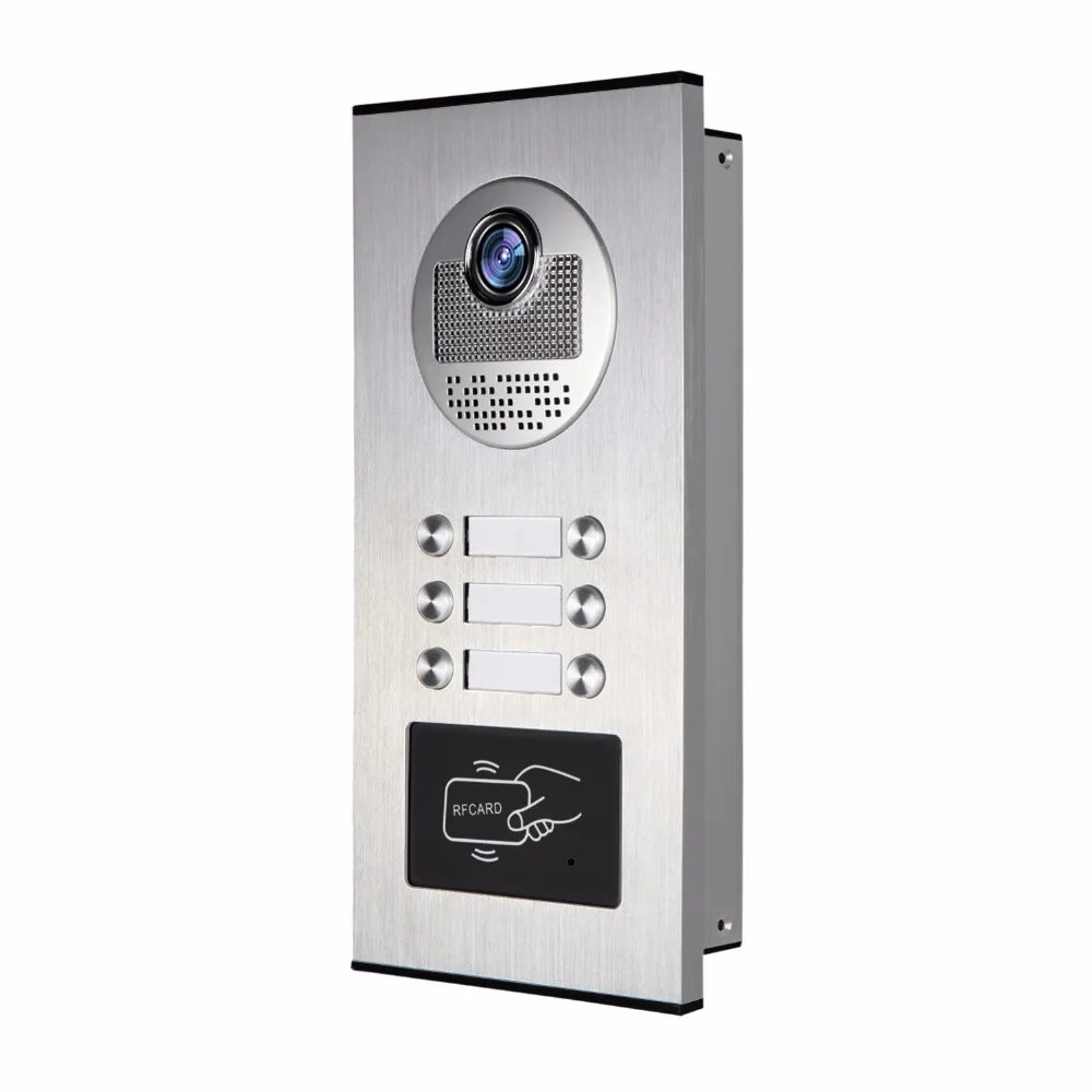 SmartYIBA 6 единиц видео Наружная камера для строительства внутренней связи ИК