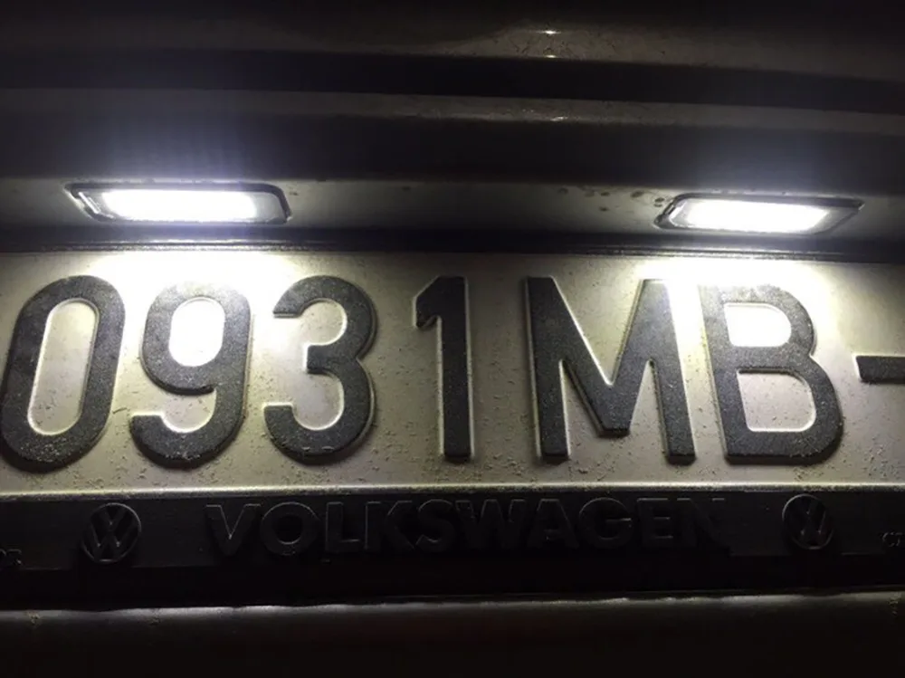 2 шт. светодиодный светильник Canbus без ошибок для номерного знака Porsche Cayenne Boxster Cayman Carrera Turbo GT2 GT3 987 996 997 958
