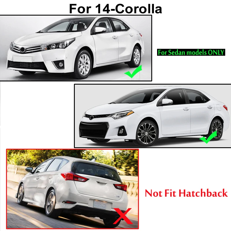 Тонкая Накладка на порог из нержавеющей стали для Toyota Corolla 11Gen ALTIS 2013 2014 2015 2016