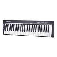 worlde midi keyboard controller ks49c 49 keys usb midi keyboard with 6 35mm pedal jack midi out