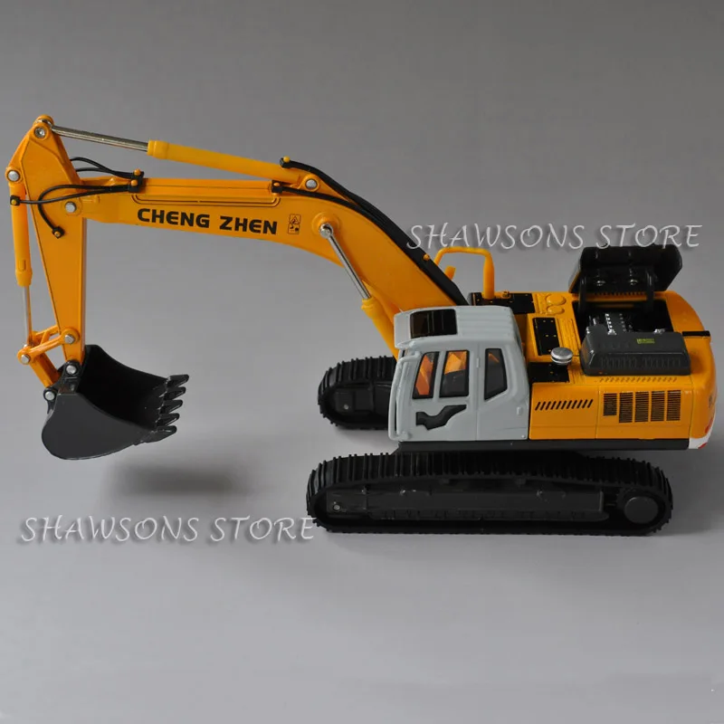 1:50 Diecast металлические Инженерная игрушечные модели автомобилей экскаватор