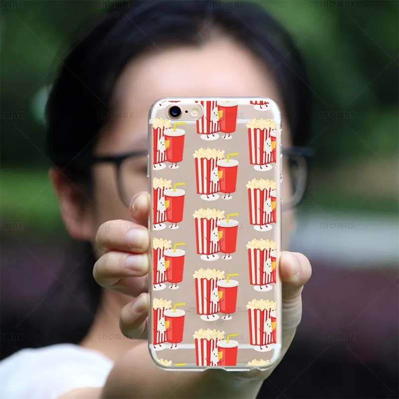 Чехол для iPhone X Xs Max 6 S 7 8 Plus 5 5S SE прозрачный силиконовый чехол телефона | Мобильные