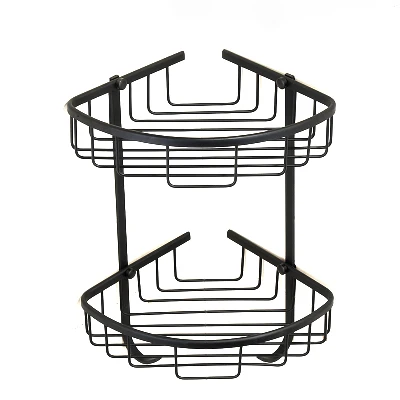 triangle basket Античный Черный набор аксессуаров для ванной комнаты, кольцо из нержавеющей стали полотенце, бумага hoder, держатель для туалетной щетки, матовая поверхность отделка - Цвет: triangle basket