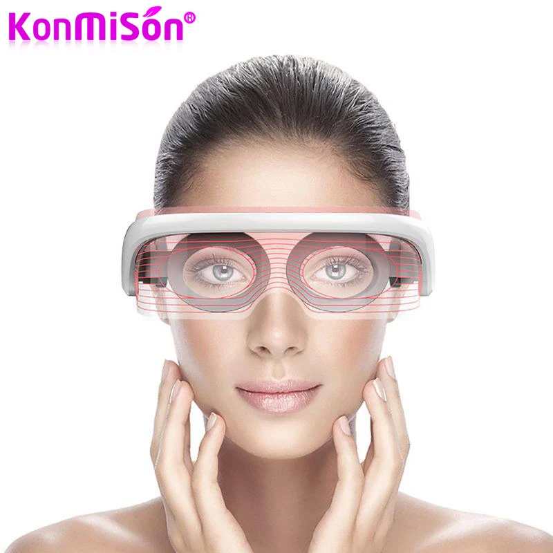 Konmison USB контроль температуры тепловой пар хлопковая маска для глаз сухой усталый компресс горячие подушечки Подогрев Уход за глазами массаж спа глаз патч