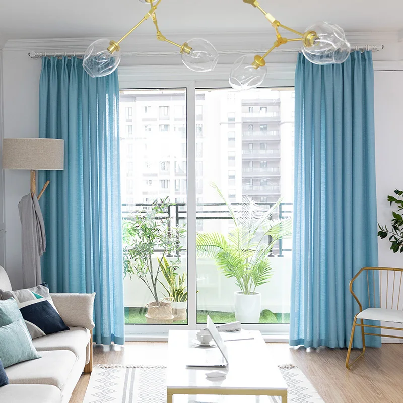 Полузатеняющие бархатные занавески s Роскошные ткани в европейском и