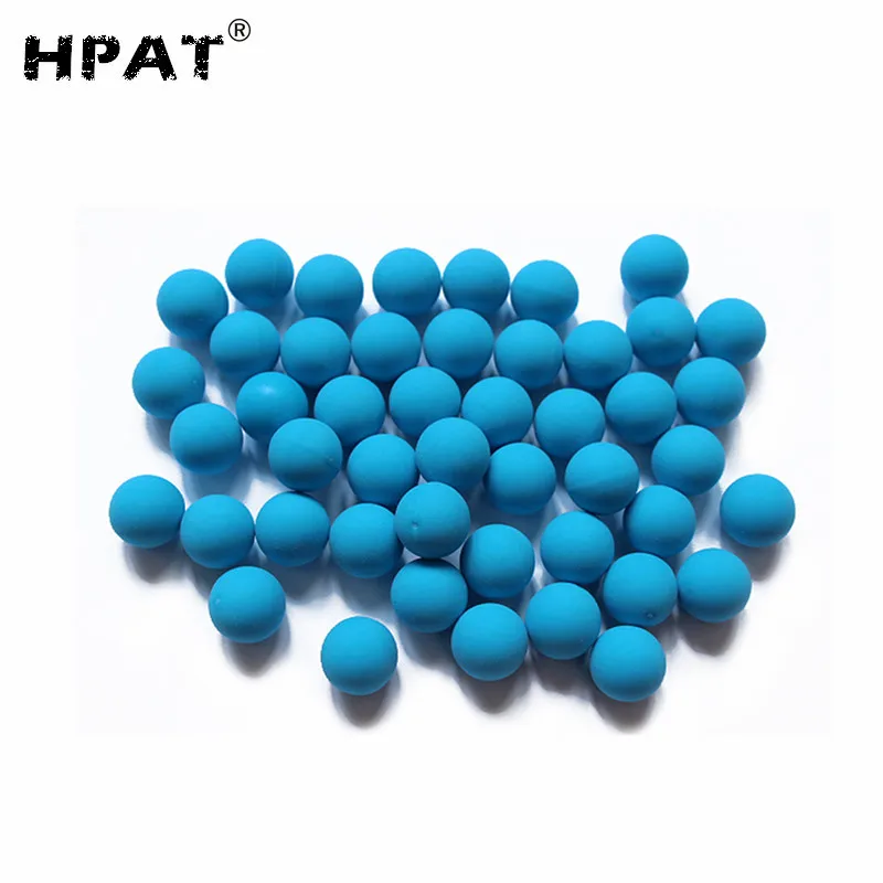 Blue SPUNKY 200 шт./пакет 0,43 ''Пейнтбол обучение Шаблон трафарет для резиновыми шариками - Цвет: Blue