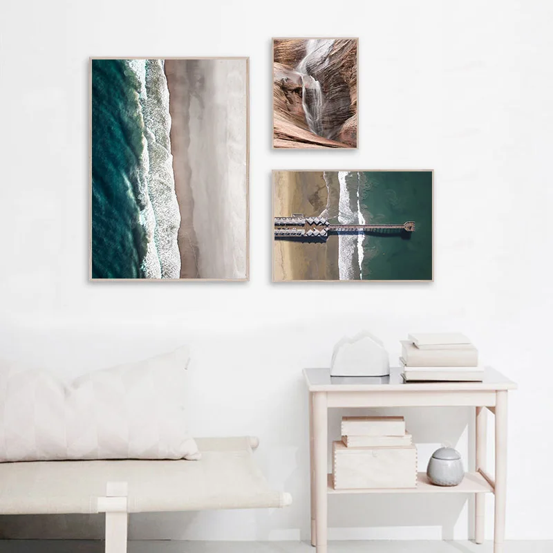 Картина на холсте песчаный пляж|Рисование и каллиграфия| |