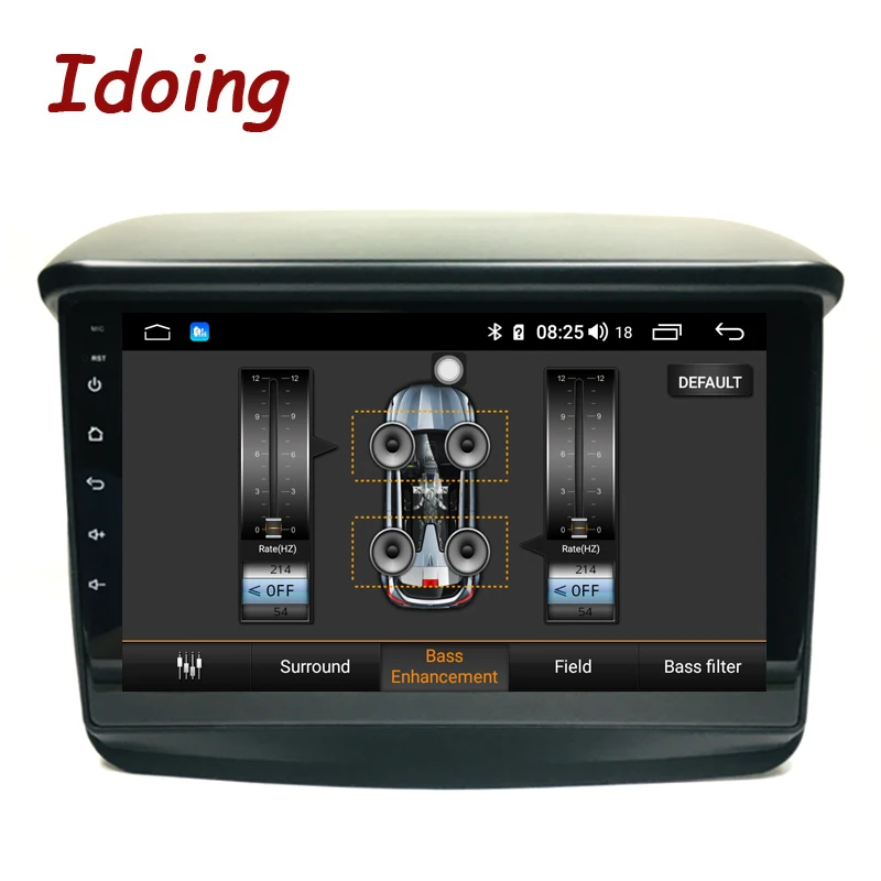 Idoing " 4G+ 64G 2.5D для Mitsubishi Pajero Sport 2013 автомобильный Радио Мультимедиа Видео плеер навигация gps Аксессуары седан без DVD