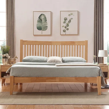 Домашняя кровать мебель для спальни домашняя Скандинавская простая современная