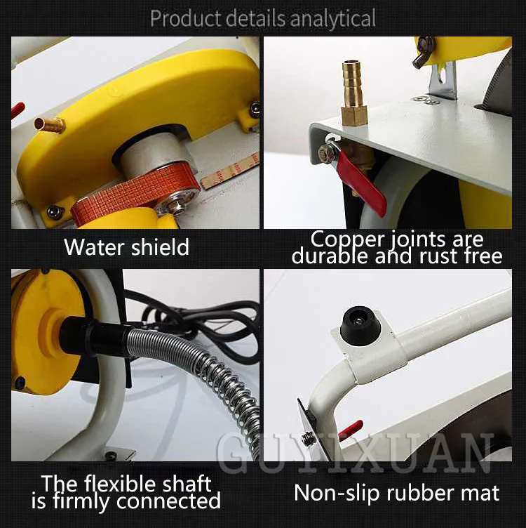 Многофункциональный DIY нефритовый гравировальный станок 220 В новейшая деревообрабатывающая Настольная пила, настольный мини-полировщик камня, режущее оборудование