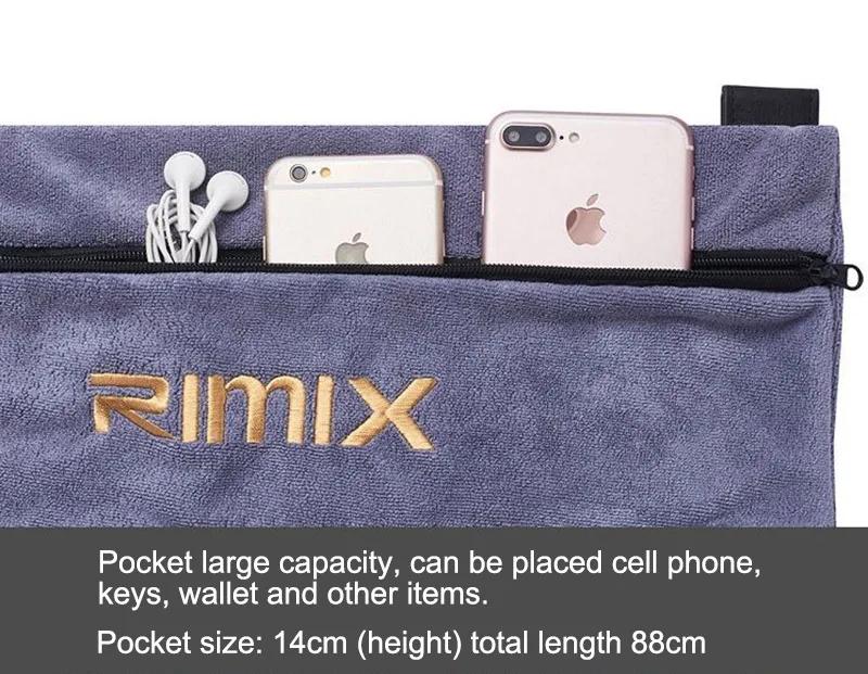 RIMIX влагу пот магнит спортивные полотенца с Сумка для хранения тренажерный зал Фитнес тренировки спортивные полотенца для бассейна теннис Пилатес Йога