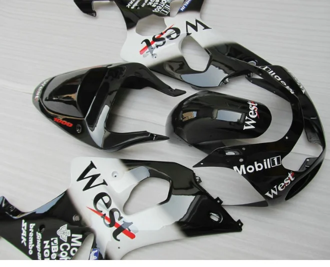 

Западный для K2 GSX-R1000 00-02 GSX R1000 2000 2001 2002 728 Белый Черный Западный GSXR1000 K2 00 01 02 для Suzuki-Nn