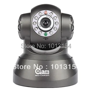 Free shippingCoolCam 300K Pixels Wireless Pan Tilt IP Camera Motion detection Email Alert|camera 10mp|email chessemail cost |