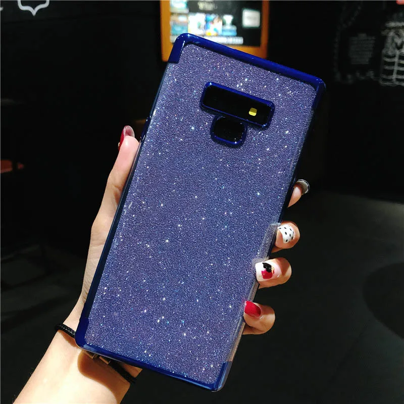 Блестящий Мягкий силиконовый чехол для Samsung Galaxy Note 10 9 8 S9 S8 Plus S7 Edge S20 Ultra A5 A6 A7 A8 A9