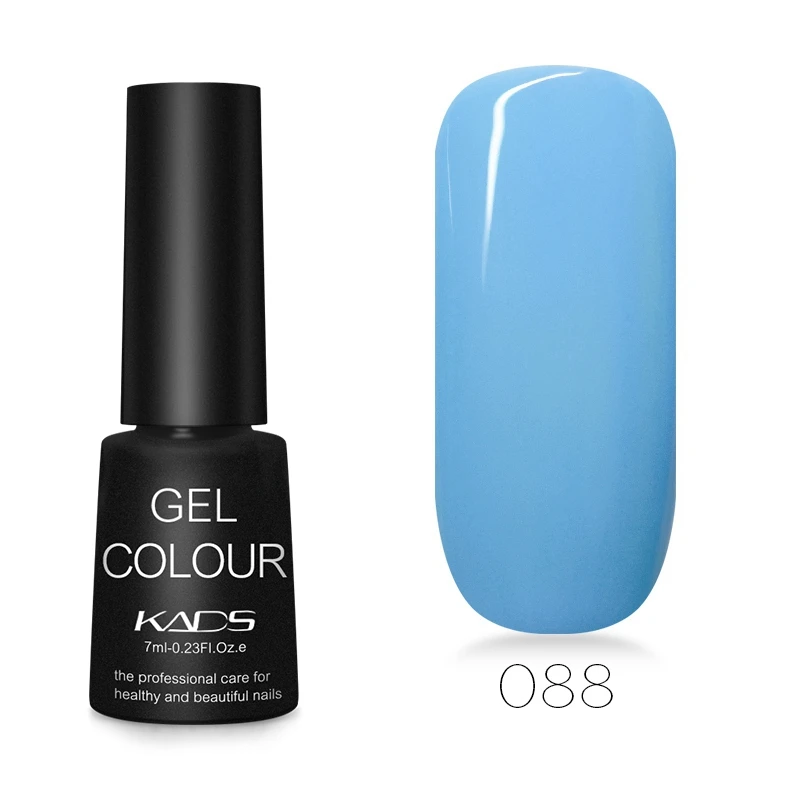 KADS 7ml Gel Nail Polish Lacquer Manicure Glue Art Soak Off 101 Pure Colors UV LED Lamp | Красота и здоровье