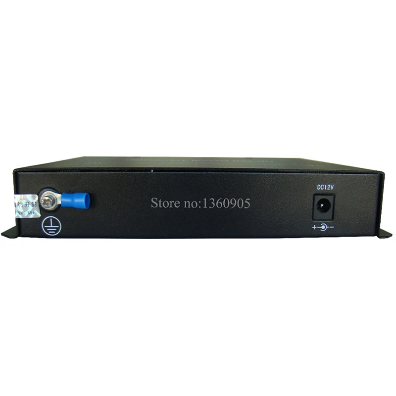 Многофункциональный оптический медиаконвертер 4 канала видео/аудио/Ethernet RJ45/RS485