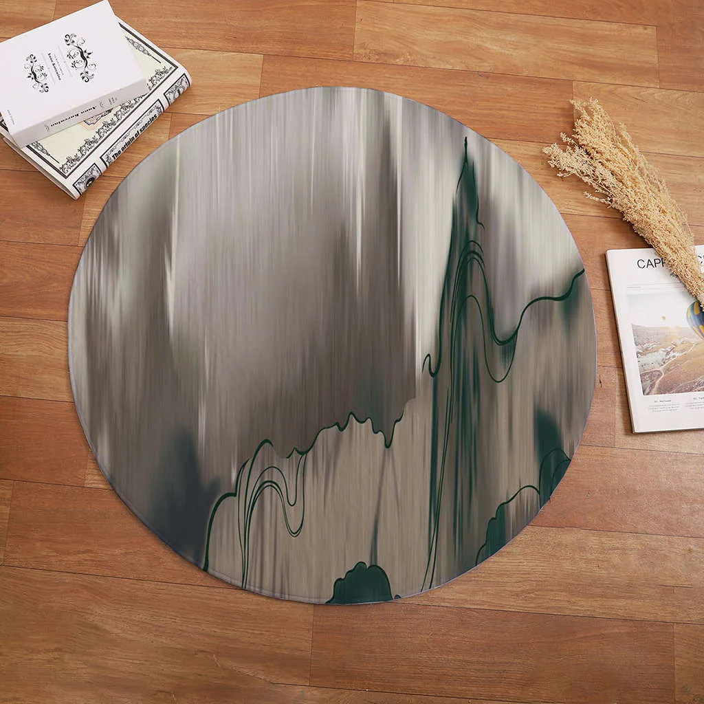 Круглый коврик ковры для гостиной комната в стиле арт деко ковер спальни кабинет