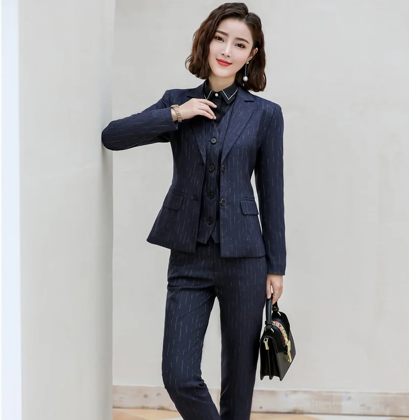 Высококачественный официальный женский фиолетовый Блейзер женские деловые