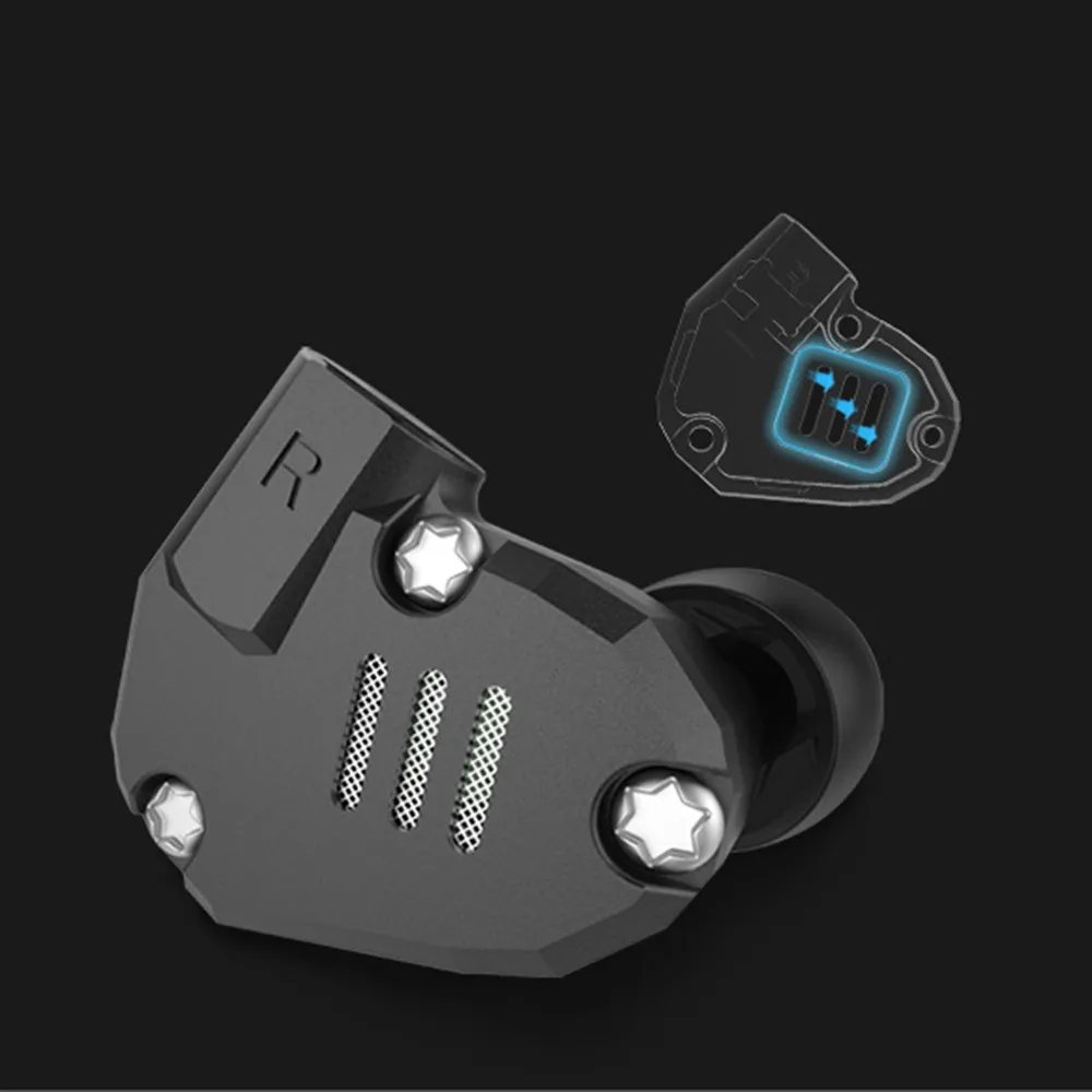 HIPERDEAL KZ ZS6 гибридные наушники для ушей спортивные вкладыши в уши наушников HIFI