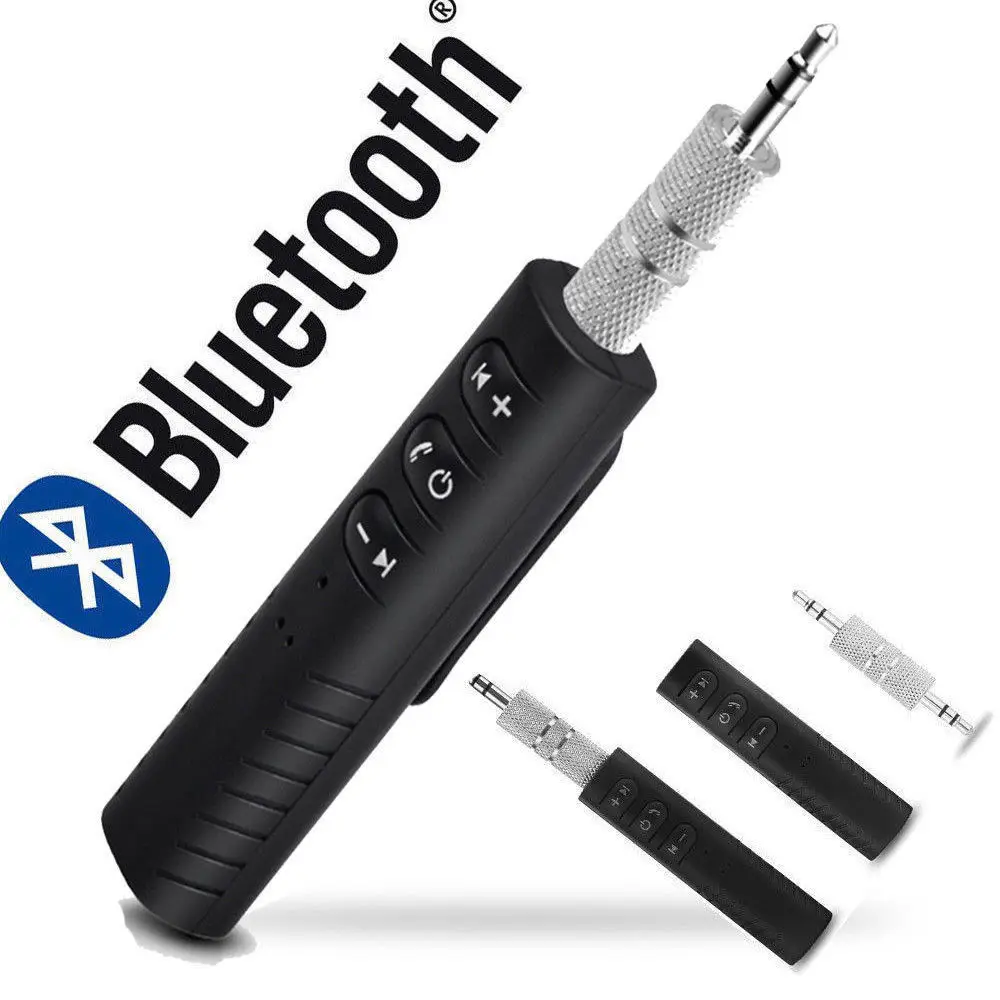 Универсальный Bluetooth Автомобильный разъем Aux 3 5 мм для громкой связи автомобильный