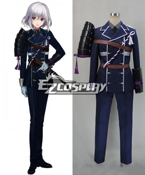 

Touken Ranbu Honebami Toushirou Navy Cosplay Costume E001