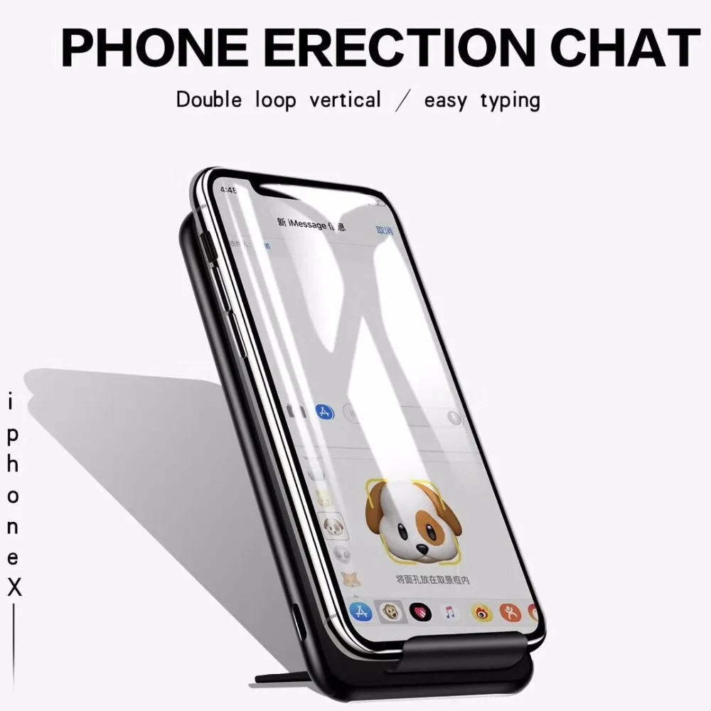 10 Вт QI Быстрое беспроводное зарядное устройство для Samsung galaxy S9 S8 plus S7 S6 edge note 9 8