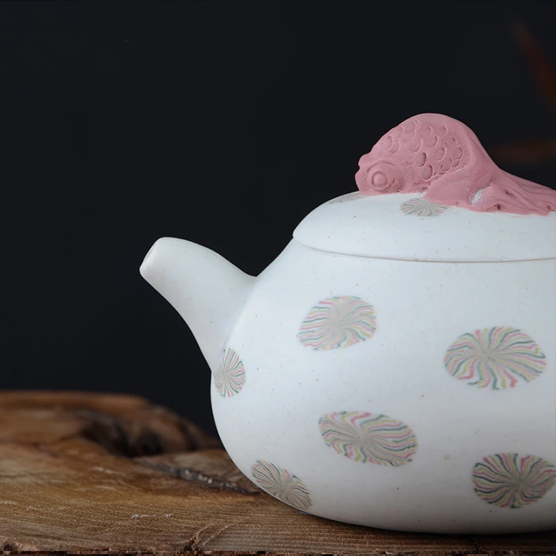 Витой плаценты фарфоровый чайник Китайский стиль подарок Бесплатная доставка |
