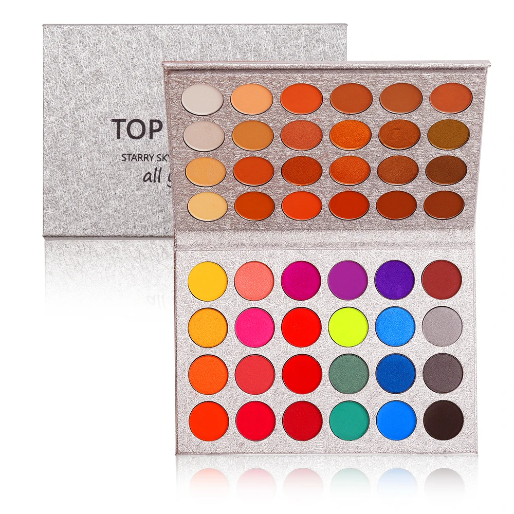 Палетка теней Beauty Glazed для макияжа глаз тени матовые пигментированные