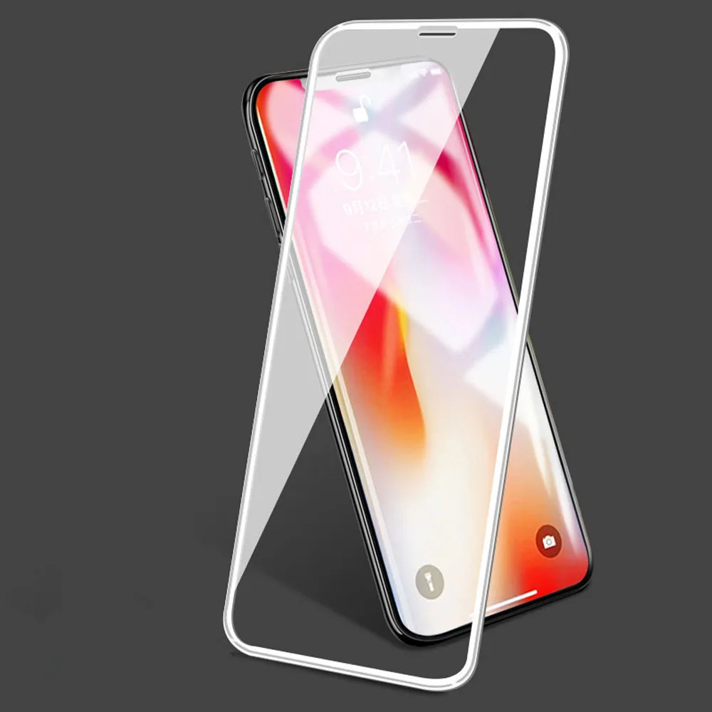 Защитная пленка для экрана из закаленного стекла Apple iPhone 11 12 Pro Xs Max X Xr 10 6 6S 7 8 Plus SE 2