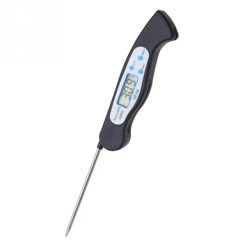 Складные продуктовые термометр запрограммированный цифровой кухонный для еды