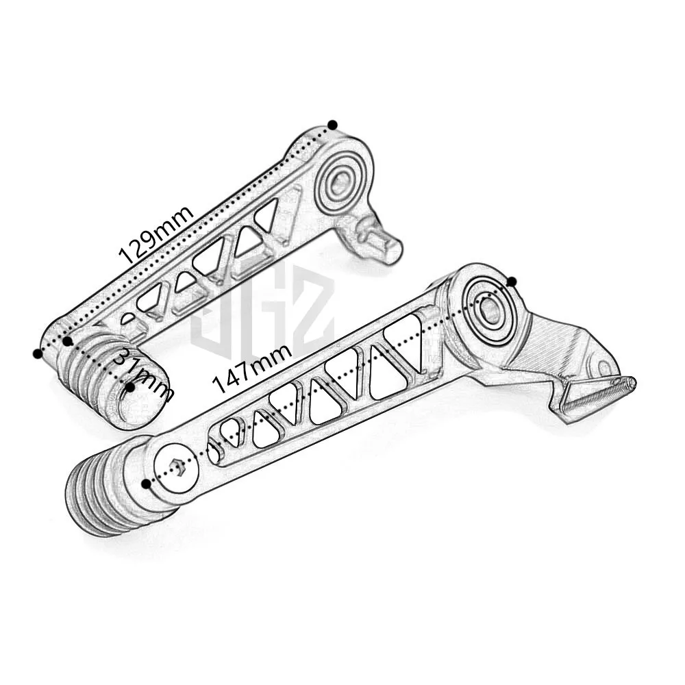 

Motorcycle CNC Aluminum Foot Brake Lever Gear Shifting Levers Pedals for KTM DUKE 390 2016 2017 2018 2019 Modified Accessories