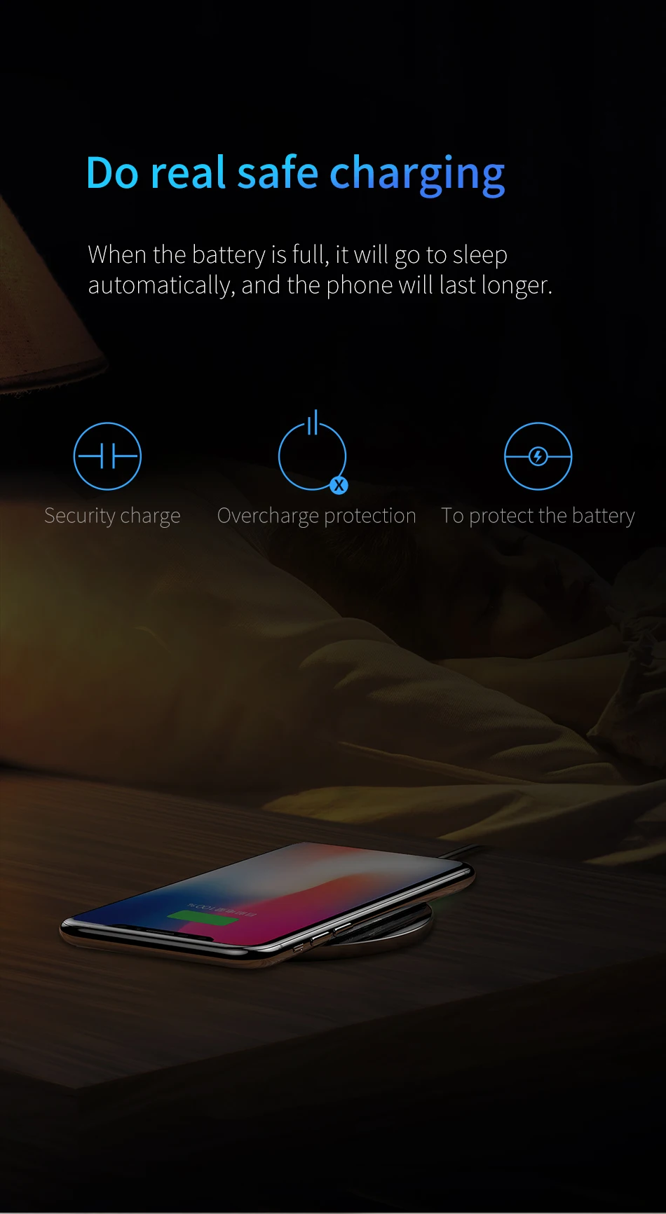 Baseus 10 Вт Qi Беспроводное зарядное устройство для iPhone XR X XS Max 8 Plus Видимый элемент беспроводной зарядной площадки для samsung S10 Xiaomi Mi 9