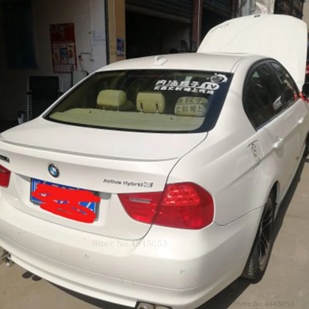 Спойлер для BMW E90 320i 320li 325li 328i 2005 до 2011 Автомобильный ABS пластик Неокрашенный