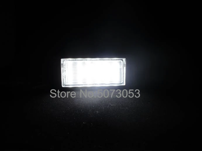 2 шт. светодиодный светильник номерного знака для Kia Rio III UB 11-15 Picanto TA 11-15 Soul AM 09-15 Soul II PS 14-15
