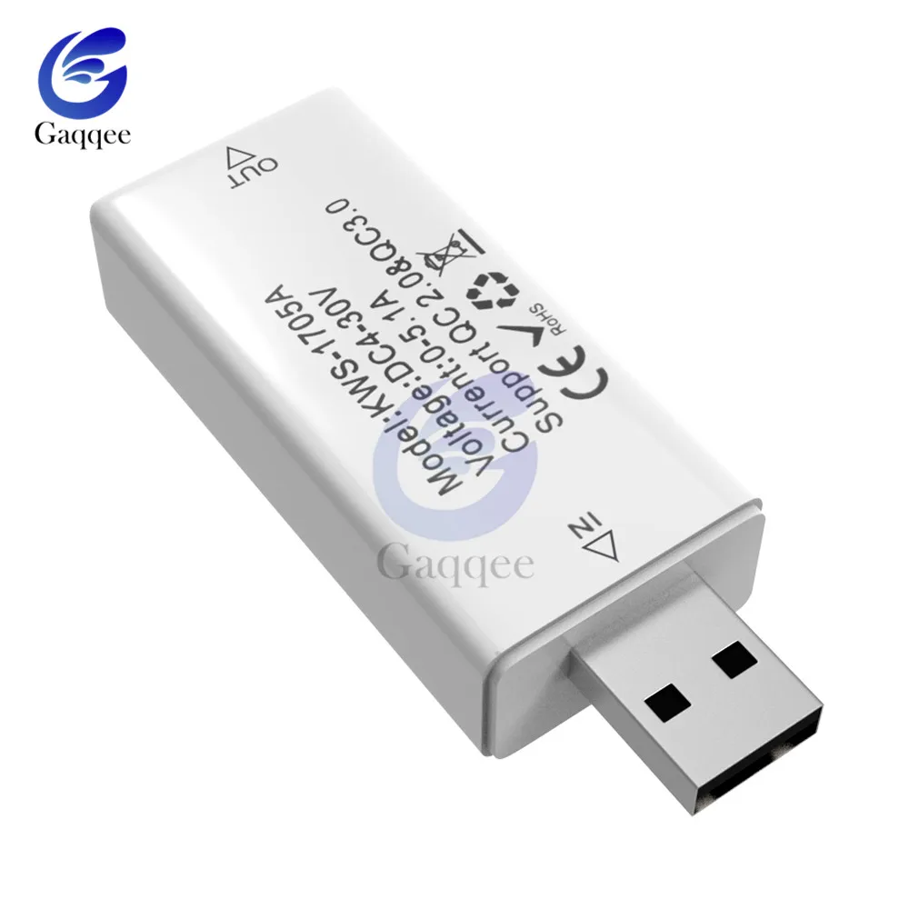 9 в 1 QC2.0 QC3.0 DC USB Тестер измеритель напряжения тока Вольтметр Амперметр цифровой