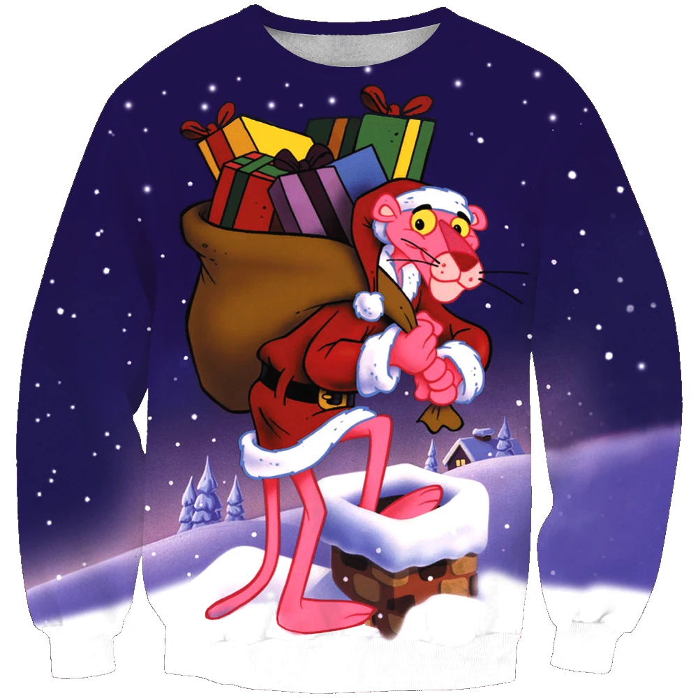 

New arrival fashion Men Sweatshirt 3D Christmas print simple Casual white relaxtion oversized Clothes Free shipping s to 6xl