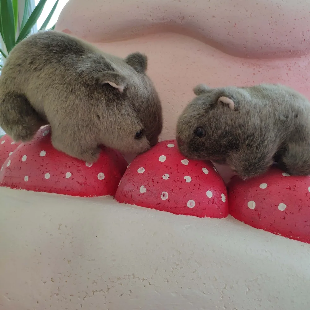 1 шт. 18 см имитация плюшевой женщины морской свиньи Cavia Porcellus мягкая игрушка дикое