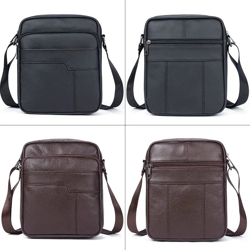 MVA 100% мужские сумки из натуральной кожи сумка на плечо для мужчин Маленькая