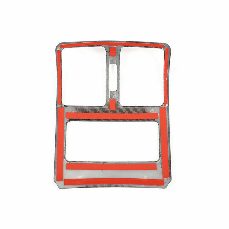 

1 PCS Carbon Fiber Air Condition Vent Outlet Frame Cover Trim For Mercedes Benz GLK Car Accessories Interior
