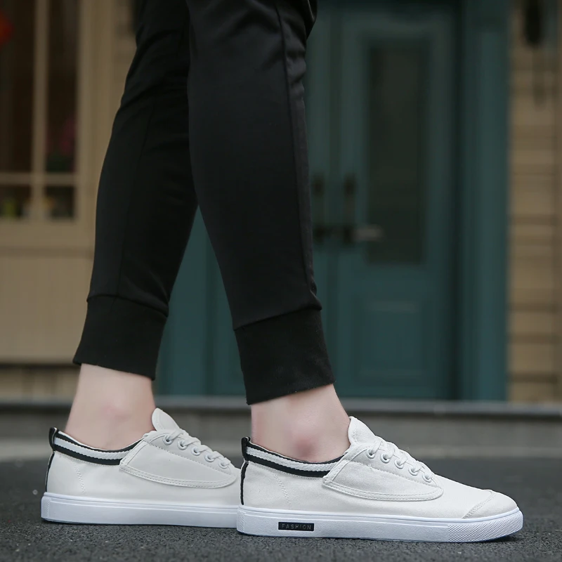Мужская обувь Повседневная Удобная парусиновая мужская модная 2019 | Обувь