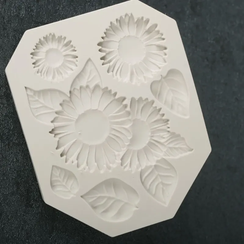 Силиконовая форма с хризантемой для помадки инструменты украшения торта формы