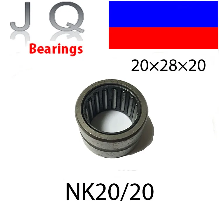 JQ Подшипники 5 шт. NK2020 NK20/20 круглый игольчатый подшипник 20 мм x 28 мм|bearing 20mm|bearing