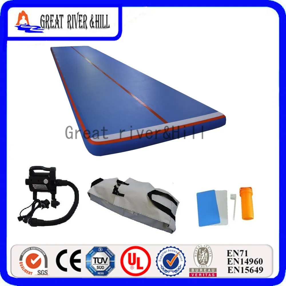 Большой коврик для прыжков на реке надувной воздушный тренировочный трек детей